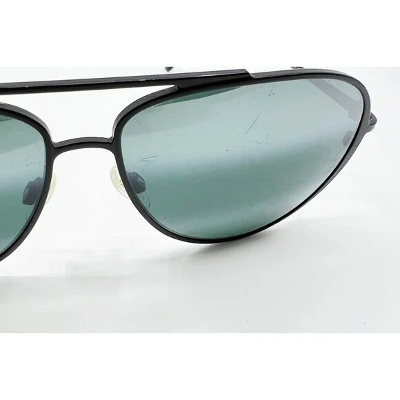 Maui Jim Shallows Black Matte Polarized Sunglasses MJ543-2M 9922
